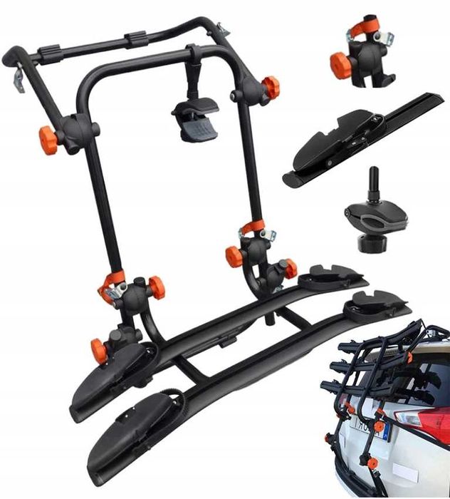 Bagażnik rowerowy na klapę Aguri Vantage 2 rowery