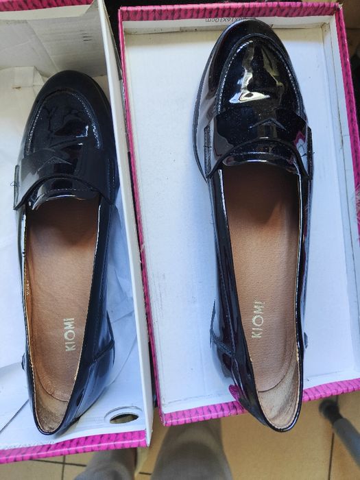 Buty wsuwane mokasyny kiomi r.38