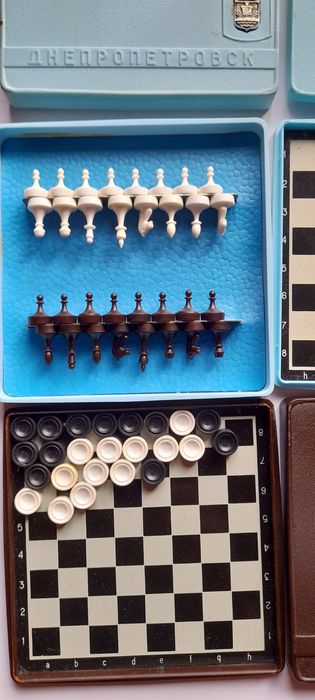 Шашки дорожные ссср  новые