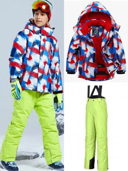Зимовий лижний костюм 122/128