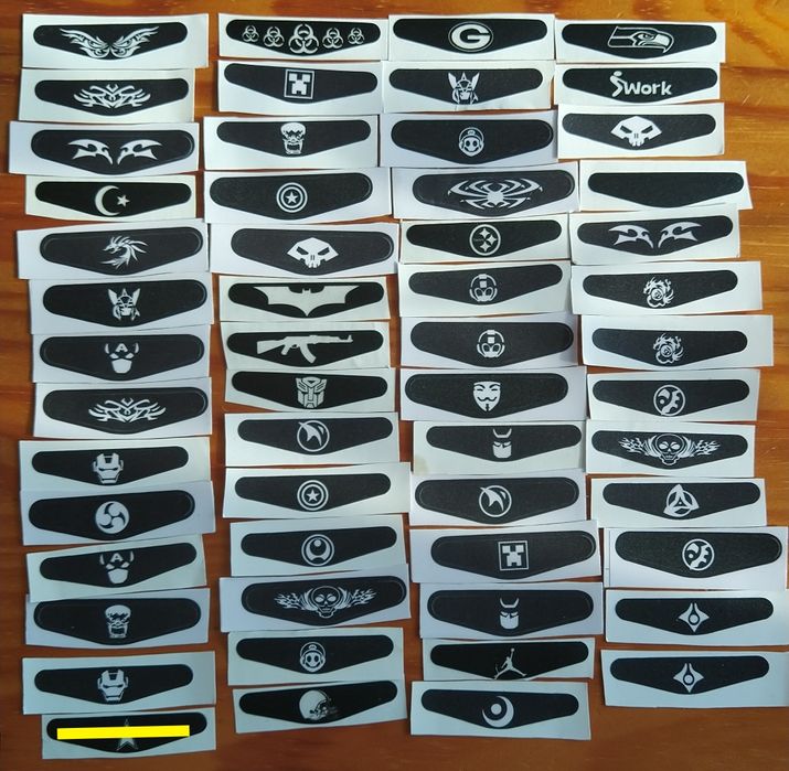 Borrachas Analógicos PS3 PS4 Xbox 360 Xbox & Autocolantes Vinil PS4