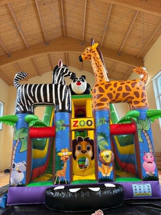 Dmuchaniec, Zjeżdżalnia dmuchana, wynajem