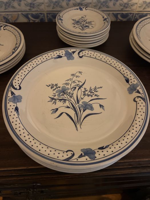 Serviço de Refeição em Cerâmica Andina – 18 Peças