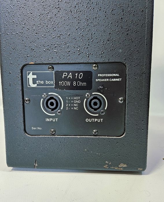 Kolumny dyskotekowe The Box PA10