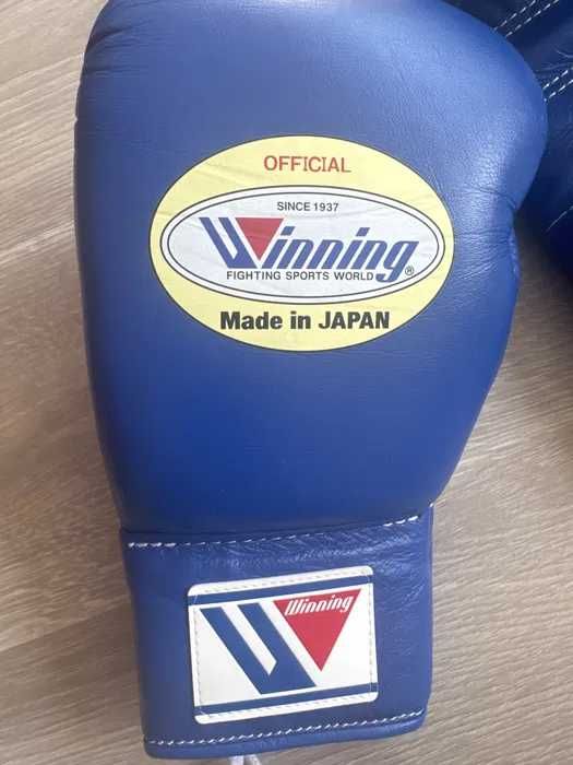 Luvas Winning 10kz Azuis NOVAS e VERDADEIRAS