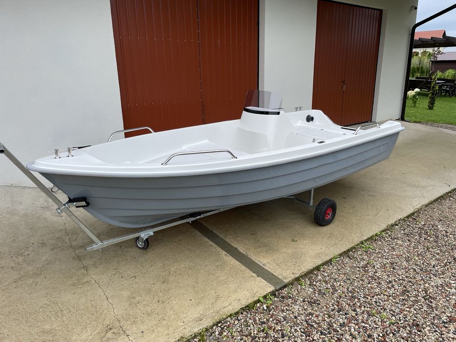 Łódka motorowa Okoń 380 Sport KONSOLA Certyfikat CE Transport Raty