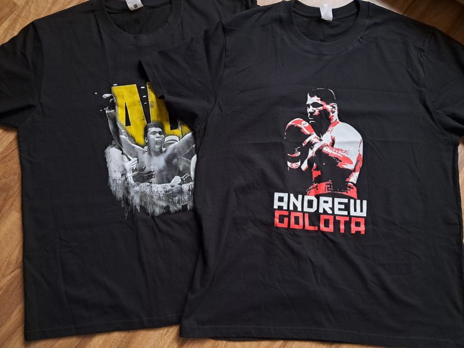 Andrzej Gołota - Muhammad Ali _ Nowa koszulka - 2 sztuki