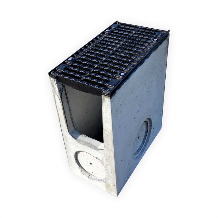Лоток бетонний (дощоприймач, водовідвід) з решіткою