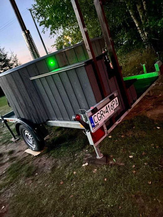 WYNAJEM ! Mobilna balia, bania jacuzzi z dowozem na miejsce.