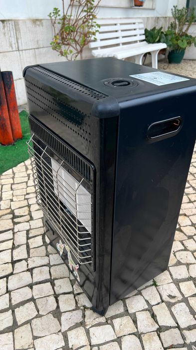 aquecedor a gás, usado poucas vezes