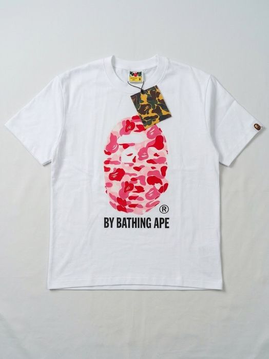 Koszulka Bape pink camo