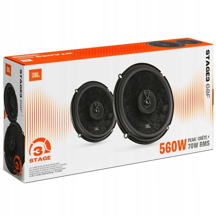 Głośniki samochodowe  JBL Stage 3 GEN 2 NOWOŚĆ 68F EM-AUDIO Tomaszów Lub Wysyłka gratis ! Autoryzowany dealer JBL !