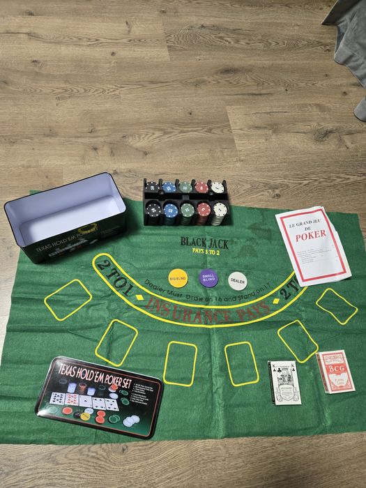 Настільна гра, Покер, фішки пластик, карти, Poker