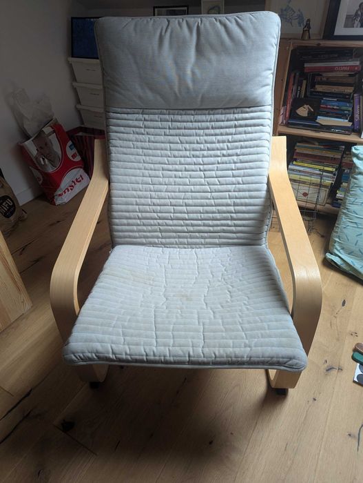 Cadeira  de braços confortável - Ikea Poang