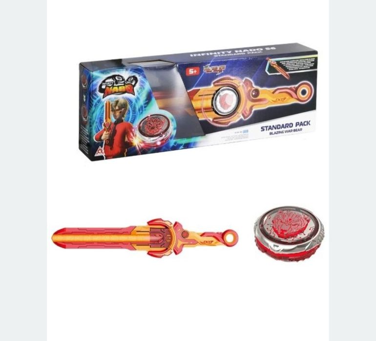 Дзиґа Infinity Nado VI серія Standard Pack Blazing War Bear