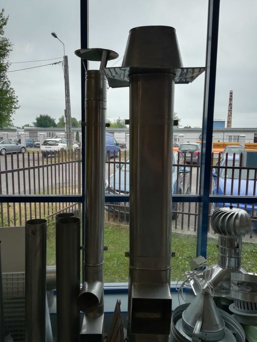 Wkłady kominowe w blachy KO 1.4404, 1.4828