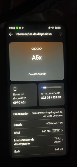 Oppo A5x 5g 128GB