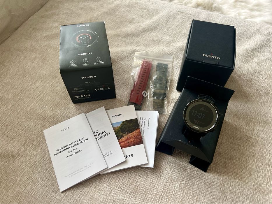 Zegarek Suunto 9 Baro Black Sapphire