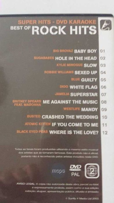 Dvd´s Karaoke ( originais - Fnac )