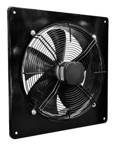 Вентилятор Вентс ОВ на квадратній пластині осьовий витяжний