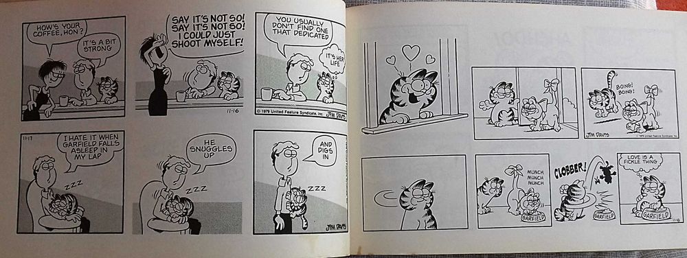 Jim Davis. Garfield Bigger than Life. Third Book RARO. Inclui portes