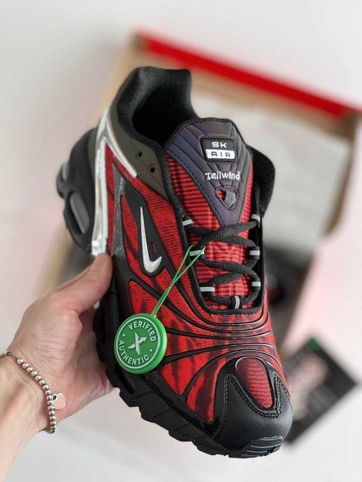 Мужские кроссовки Skepta x Nike Air Max Tailwind 5 Red ‘Bloody Chrome’