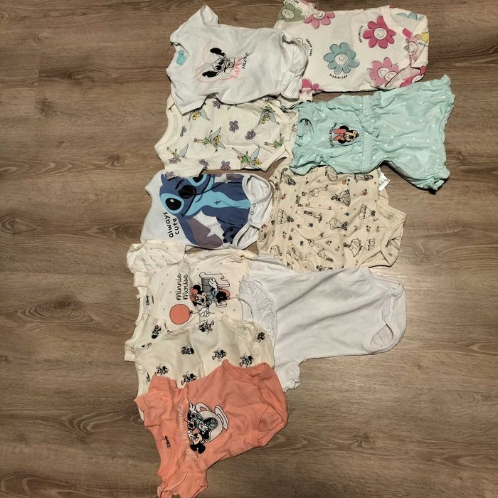 Body dziewczęce z krótkim rękawem roz 62