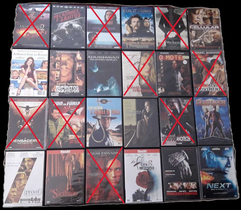 DVD's - Vários - como novos