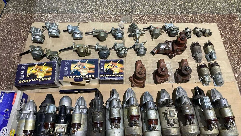 Стартера, бензонасосы Газ 51, Газ 52, Газ 53, Уаз, Волга, Зил, Газ 21