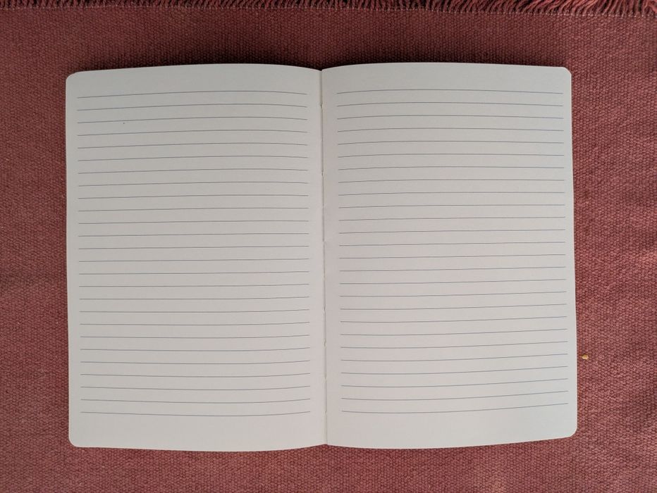 Caderno Pautado Capa Cortiça A5 Novo