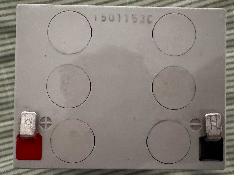 Batería de plomo ácido, 12V 5.1Ah, AGM, terminales Faston F2