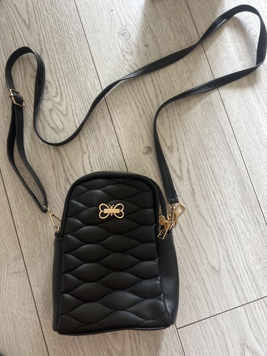 Czarna torebka na ramię FASHION