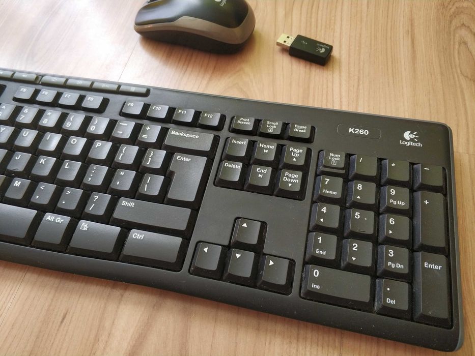 Klawiatura oraz mysz Logitech