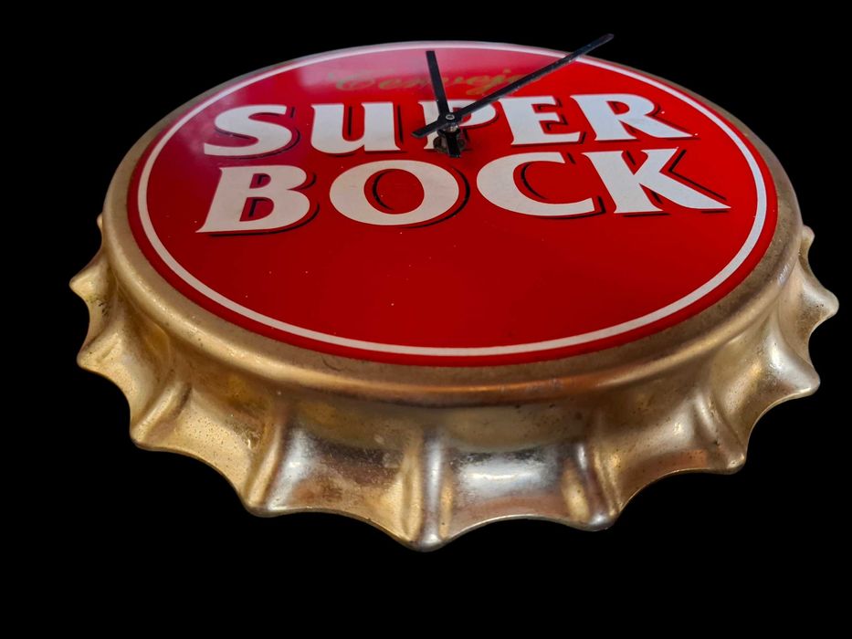 Relogio de parede carica superbock