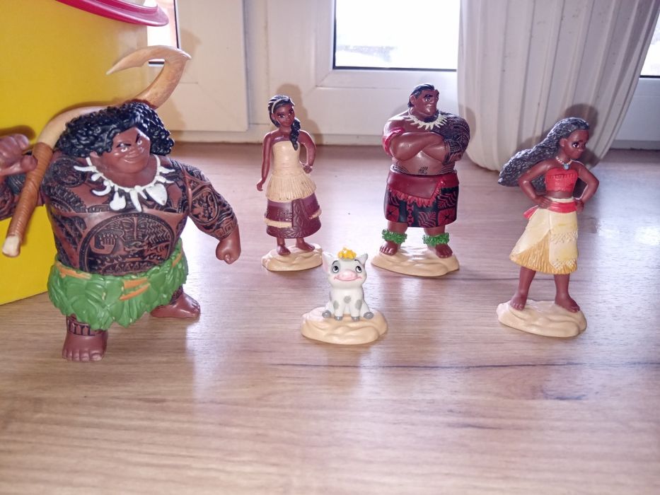 Vaiana figurki zestaw