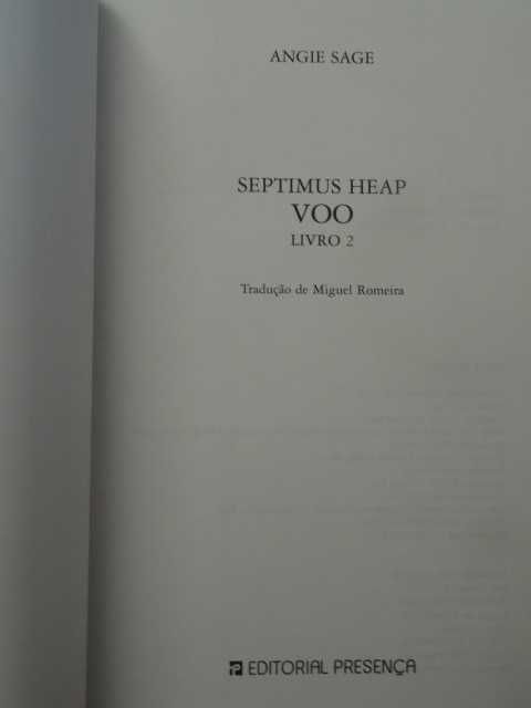 Septimus Heap de Angie Sage - 2 Livros - 1ª Edição