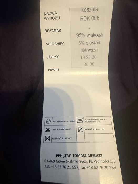 Koszula nocna nowa