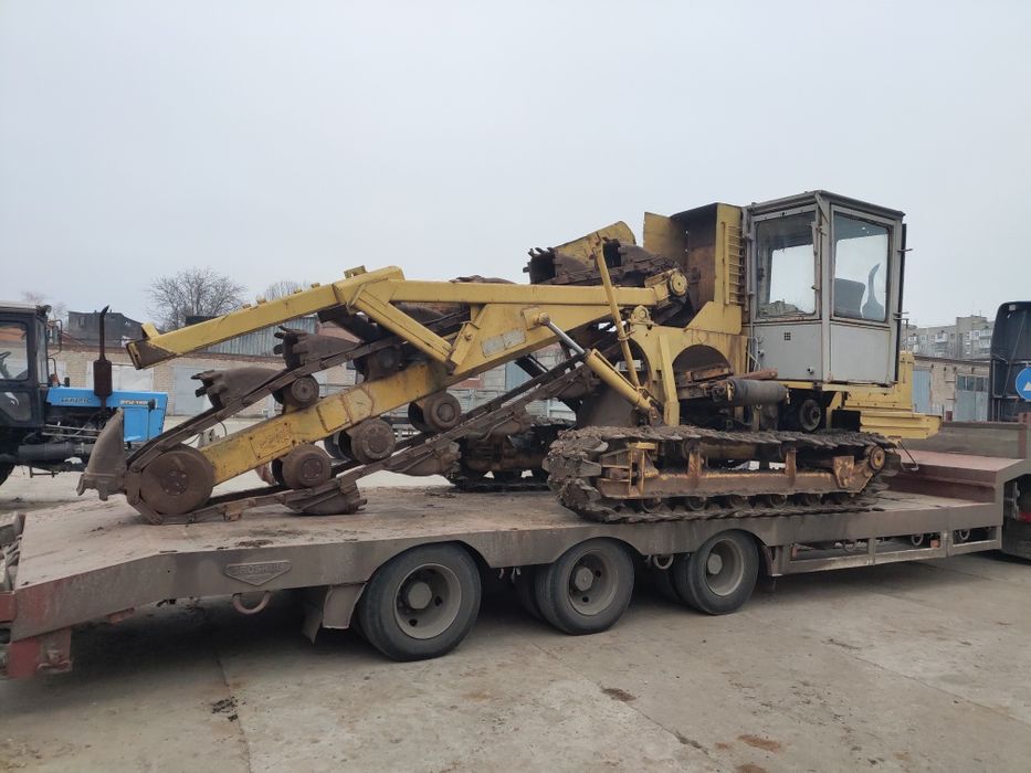 Траншейный гусеничный экскаватор ЭТЦ-202 , траншеєкопач, барова, бара