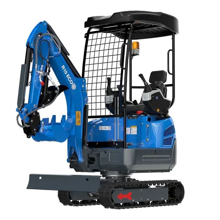 Mini Giratória 1500 kg R15 – Kubota D722 – Entrega 72h