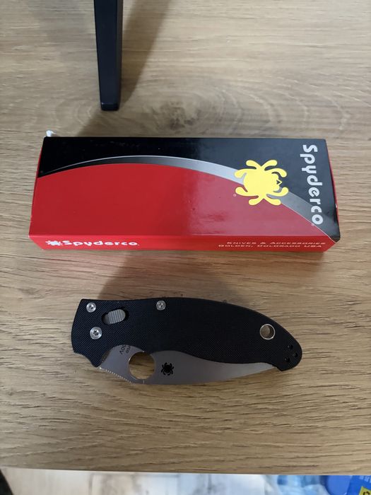 Spyderco manix 2 s30v g10 nóż składany flytanium