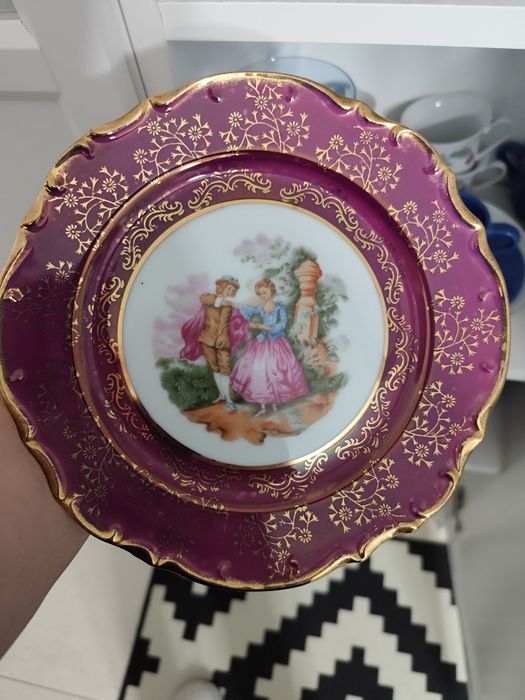 Prato de Limoges antigo.