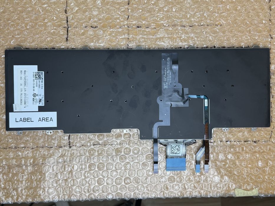 Клавіатура  із підсвіткою та без підсвітки Dell Latitude 5580, 5590, E5550, E5570