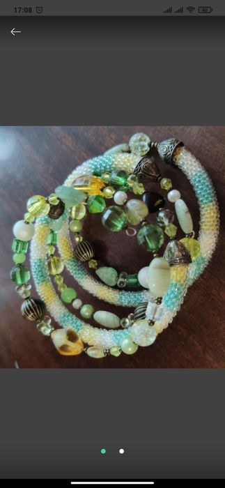 Браслет из бисера