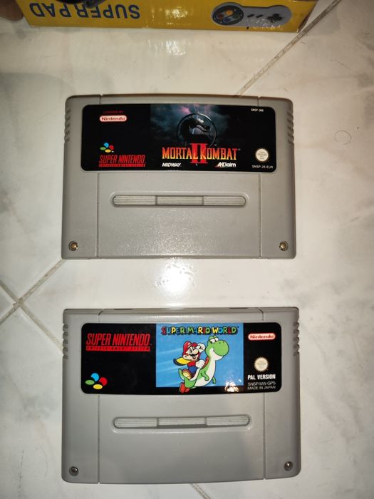 Super Nintendo SNES + 4 jogos