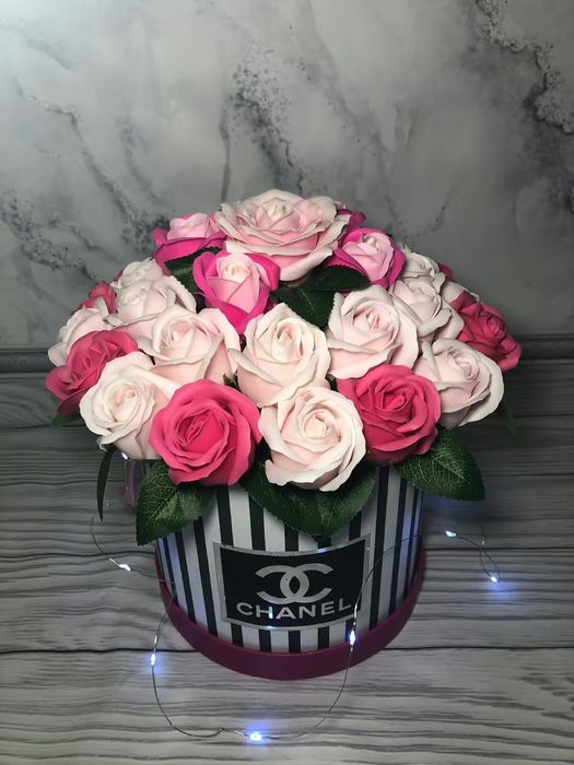 Букети з мильних квітів