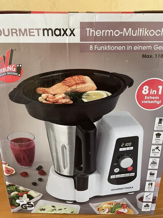 Кухонний комбаїн Gourmetmaxx ES611S, кухонный комбайн
