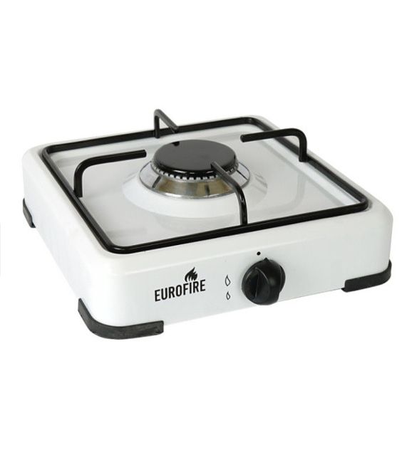 Плита настільна газова EuroFire на 1 конфорку, таганок