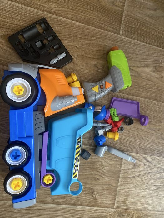 Дитяча машинка Самоскид Play Smart серія «Збирай та грай»