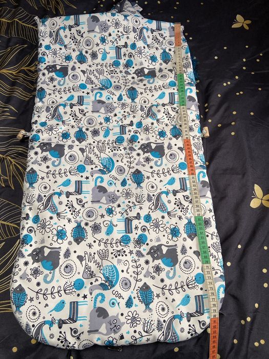 Spiworek do wozka spacerowki minky wodoodporny hand made