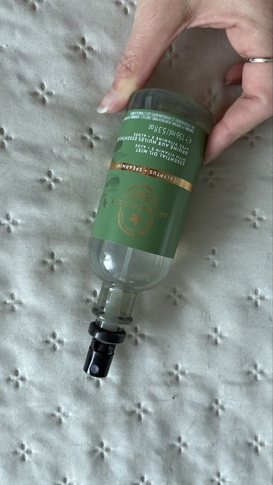 Bath & body works mgielka zapachowa z olejkami eterycznymi eukaliptus